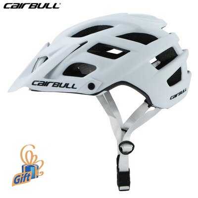 Cairbull Fietshelmen Motorfiets Veiligheid Hoed Cap Fietshelm Mtb Tt Helmen Casco Ciclismo Racefiets Helm Met Zonneklep: 30 White