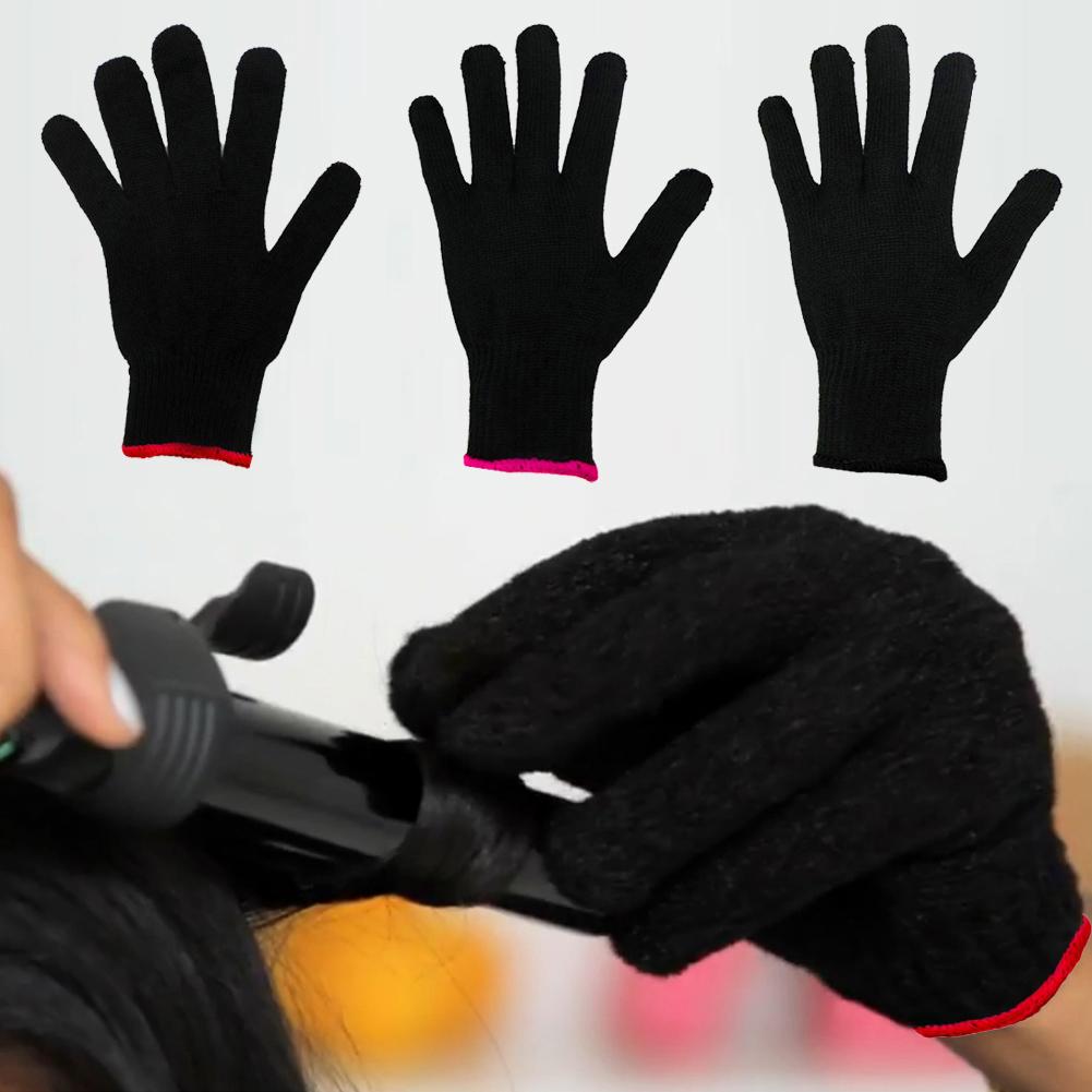 Hittebestendige Handschoenen Stijltang Perm Curling Kappers Vinger Handschoen Thermische Haarverzorging Styling Tools Warmte-isolatie