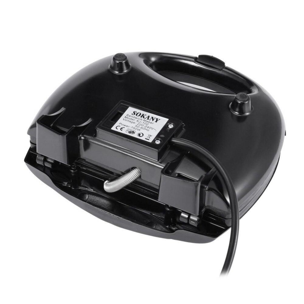 750W Mini Dreieck Sandwich Maker 220V Brot Toaster Persönliche Frühstück Maschine Braten Ei Werkzeug Edelstahl hause verwendet