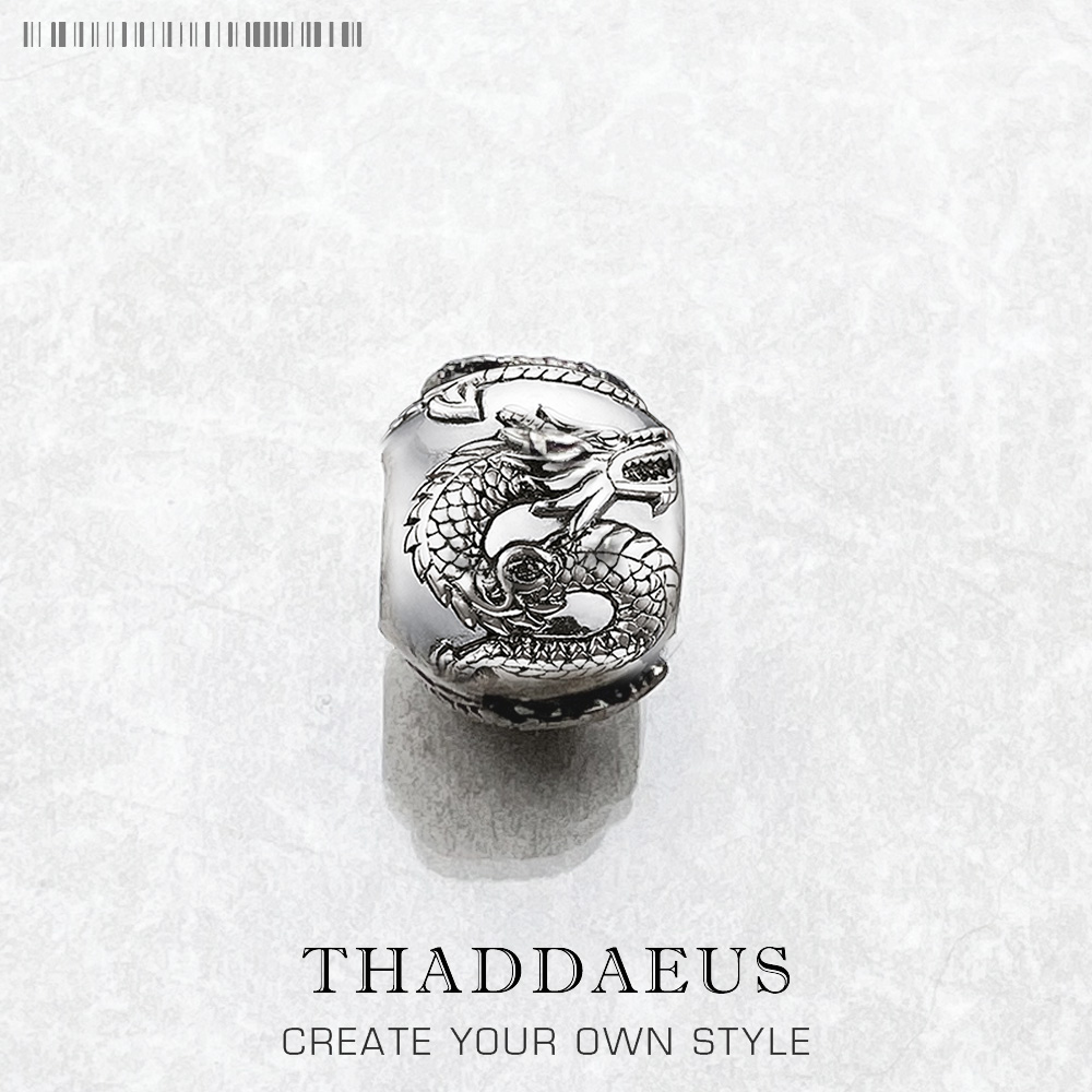 Kralen Draak, 925 Sterling Zilveren Bedels Rebel Street Vintage Karma Europese Sieraden Accessoires