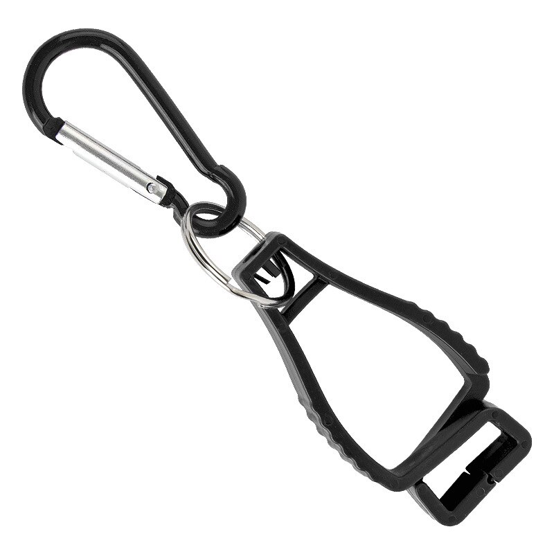 1Pc Multifunctionele Handschoen Grijper Hanger Arbeid Klem Gripper Veiligheid Bediening Tool Transport Bescherming Apparaat: BLACK