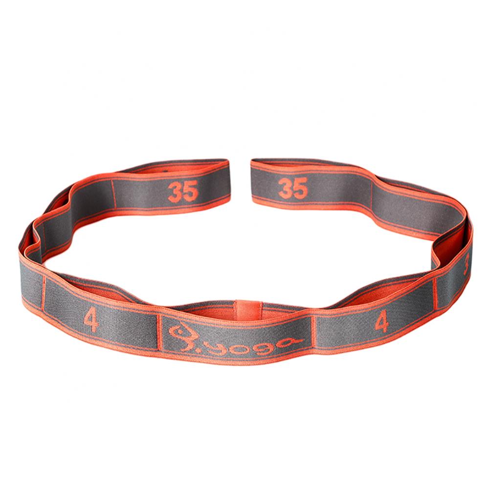 Gym Fitness Yoga Pilates Stretch Strap Belt Physical Training Resistance Band Pilates Sport Training Workout Elastic Bands:  Orange