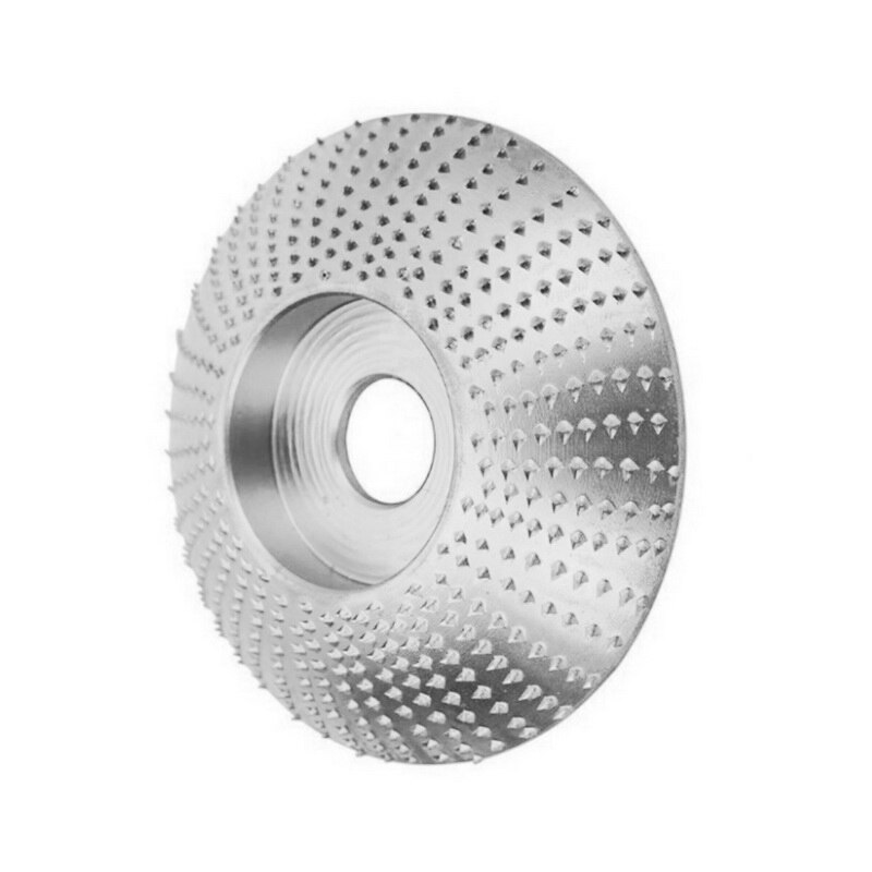 High Quanlity Wood Grinding Wheel Disc Sanding Wood Carving Tool Abrasive Disc Tools For Angle 16mm Bore: Arc  85mm