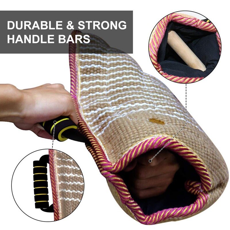 Dog Bite Sleeves Training Suit Agility Equipment Protection Arm Sleeve Training Guard Gloves Accessories Supplies