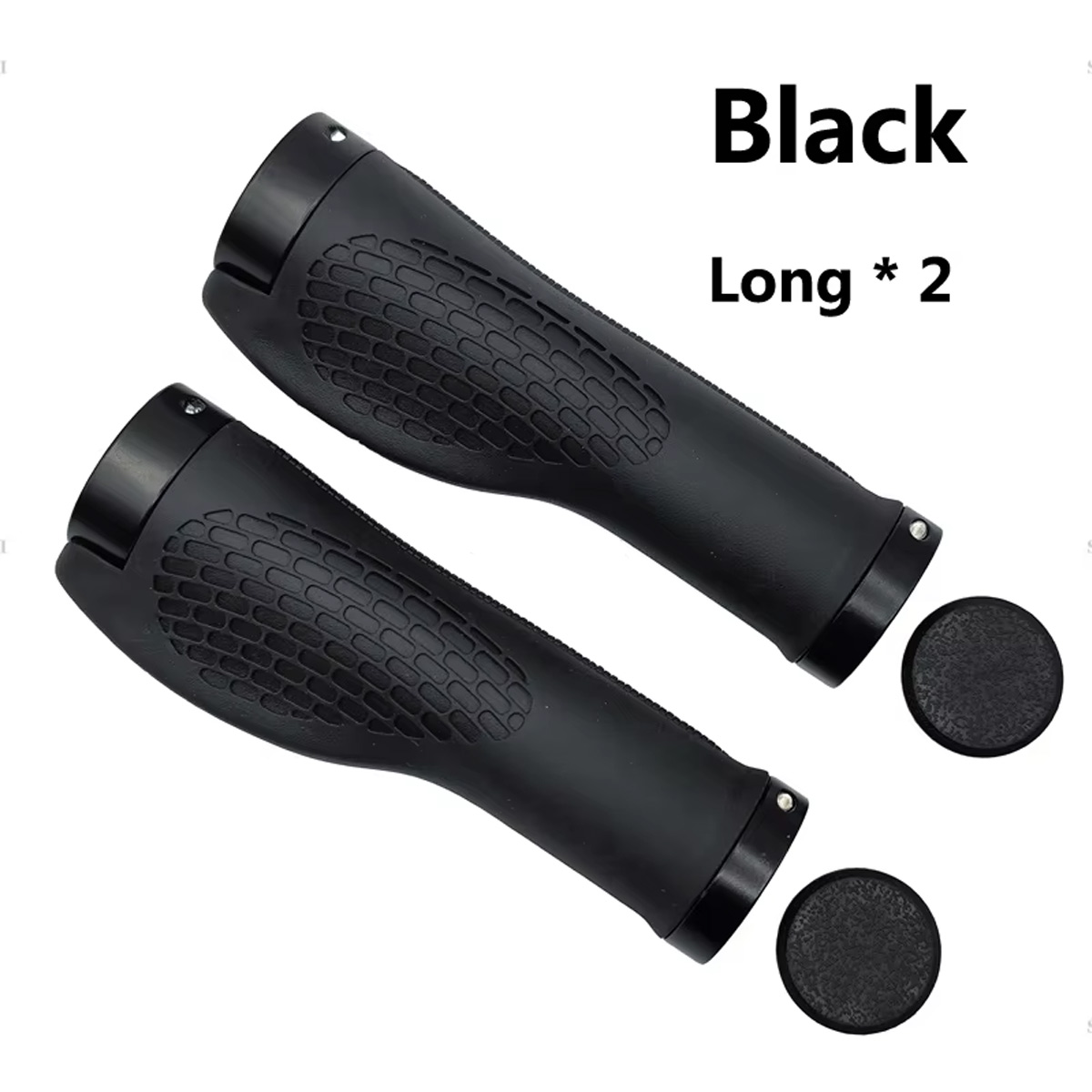 Protector de manillar de bicicleta antideslizante y a prueba de golpes, ergonómico, adecuado para equipos de ciclismo de montaña y carretera, 2 uds.: Azul cielo