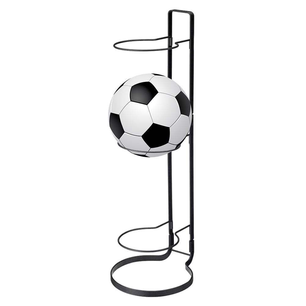 Basketball Storage Rack - Removable Display Stand for Volleyball, Football - Sports Accessories