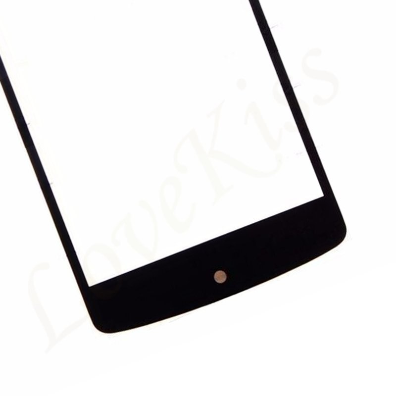Panel frontal de pantalla táctil para LG Google Nexus 5 D820 D821, lente de Sensor de pantalla táctil, digitalizador de pantalla LCD, vidrio exterior de repuesto