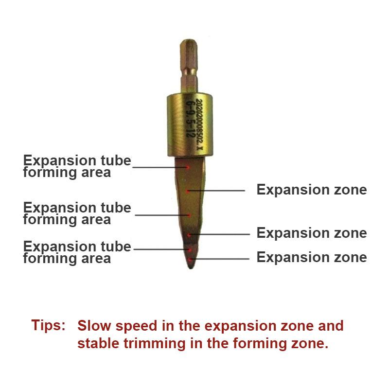 Electric Drill Tube Expander Tools Pipe Connectter