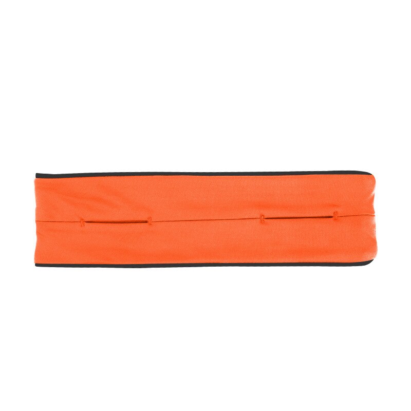 Outdoor Sport Taille Tas Vrouwen Multifunctionele Fitness Onzichtbare Running Riem Riem Tas Luxe Fanny Pack: Orange