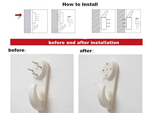 Picture hook picture wall nail wall hanging photo frame hook seamless needle clock frame nail plastic wall hook home decoration