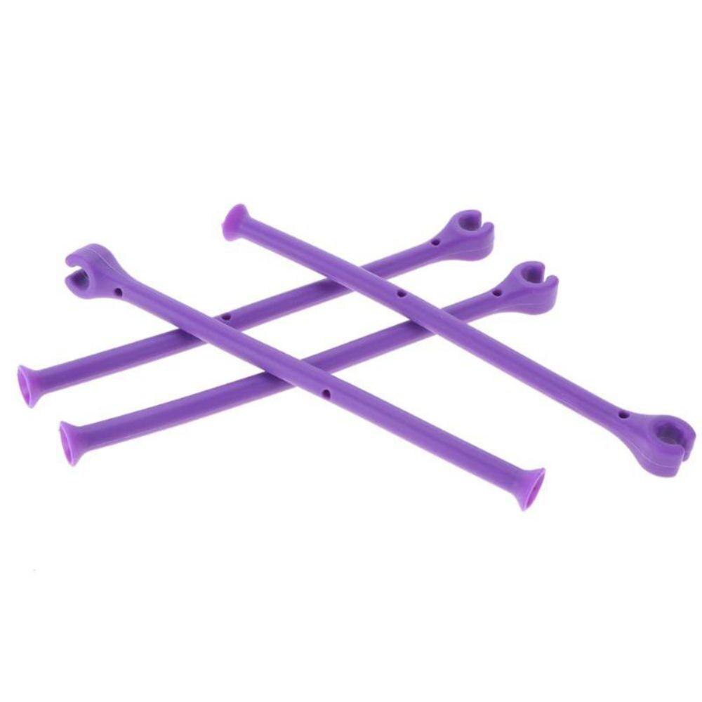 4Pcs Passen Flexibel Siliconen Wijn Glas Vaatwasser Beker Paars Houder Veiliger Glaswerk Saver