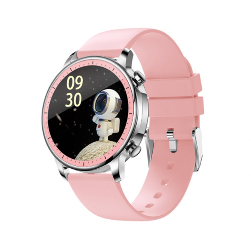 V23 pro damen-smartwatches mit temperaturanzeige und full-touch-fitness-tracker;  ip67 wasserdichte herren-smartwatches mit blutdruckmessung: Rosa