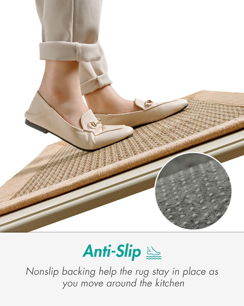 Køkkenmåtter, køkkenmåtter til gulv foran vasken, absorberende køkkenmåtte, køkkenmåtter, skridsikre løbere til be you