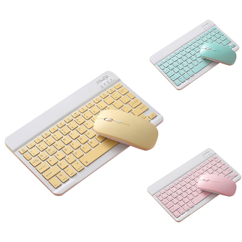 Keyboard and Mouse for Teclast P20HD P10Se Alldocube iPad Ultra-Thin Wireless Keyboard for Win Android Ios/Mac