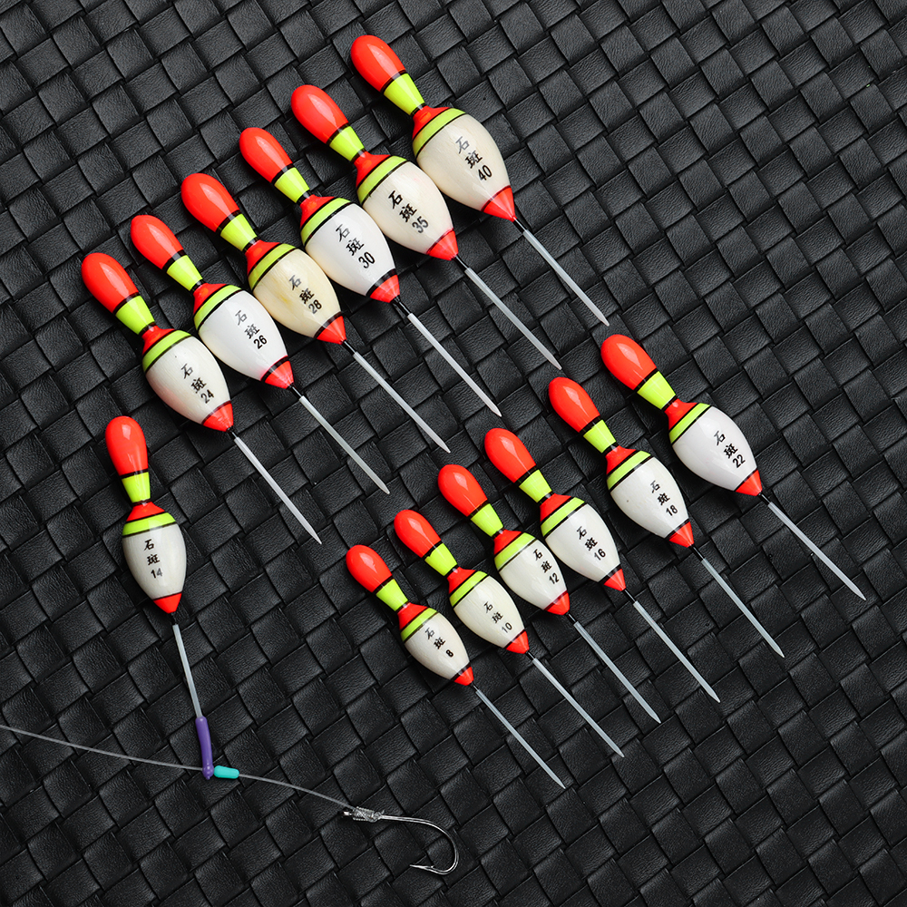 6g/8g/10g/15g/20g/30g EVA Luminous Fishing Float Long Vertical Night Lighting Fishing Floats Bobber Fishing Lure Accessories