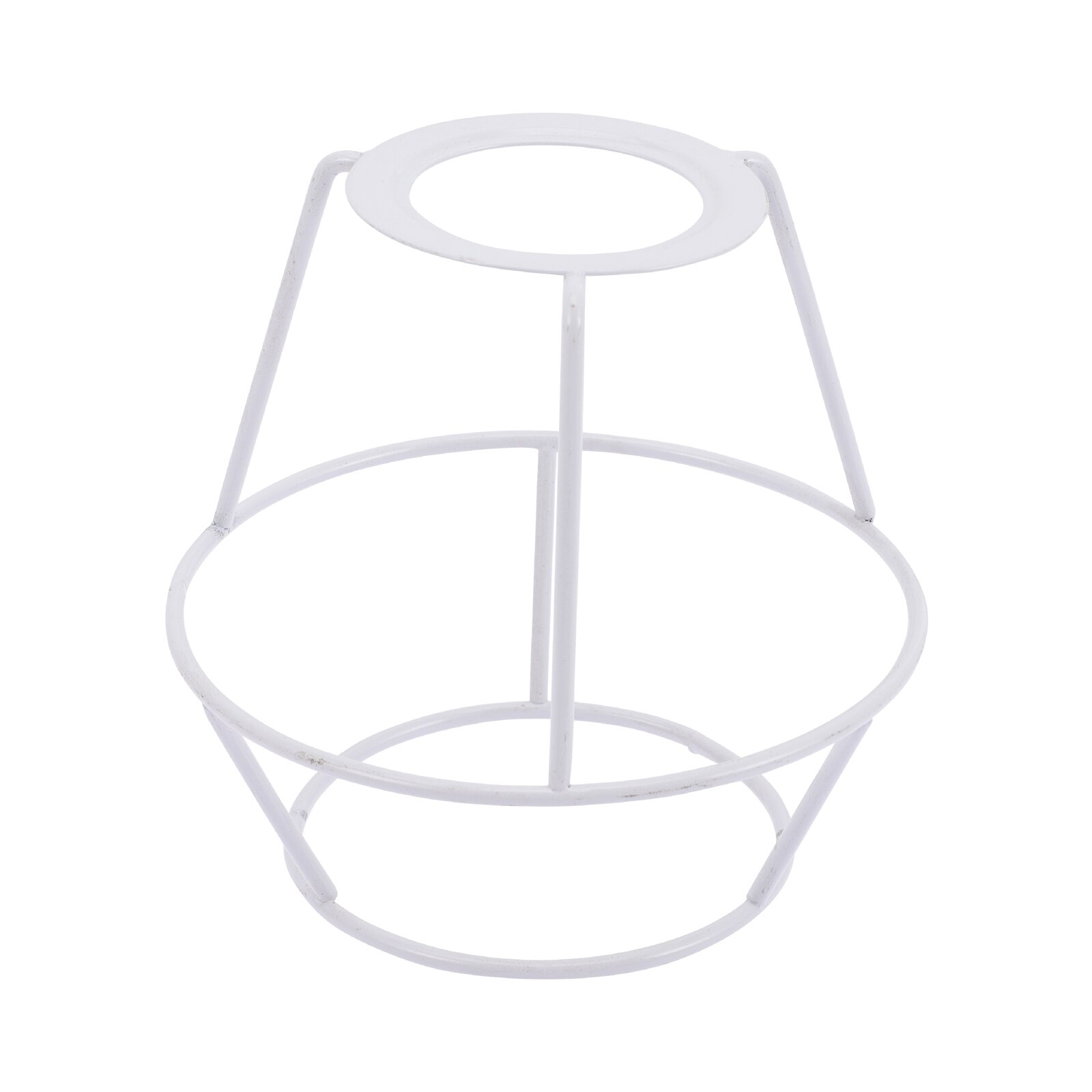 Chandelier Lamp Shade Frame E27 Socket Metal Ring Support For Desk Lamp: Default Title