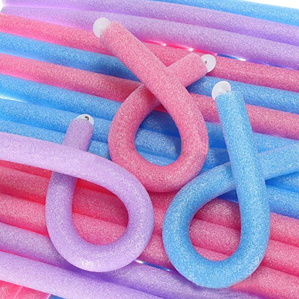 10 Uds rizador herramienta de rizos de giro estilismo DIY rodillo de pelo Color al azar