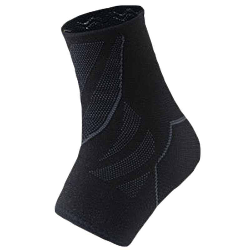 Manchon de soutien élastique en tricot de Compression de cheville pour les chaussettes de récupération de blessures: Gris / L