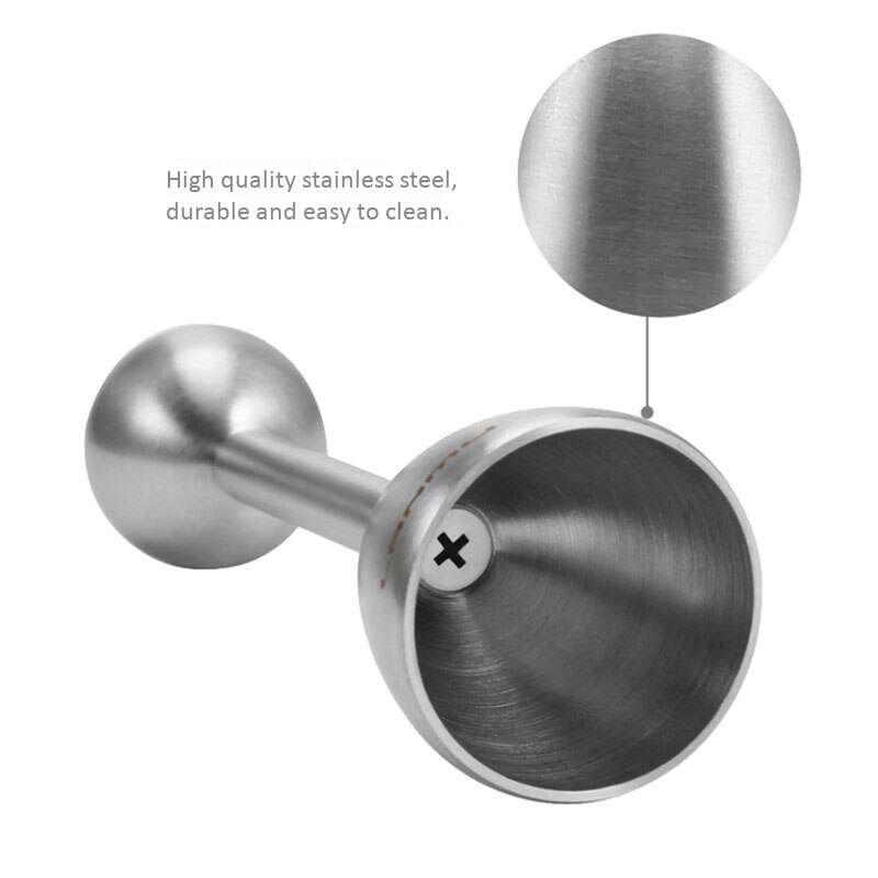 Eiersnijderset, roestvrijstalen eieropener, eierklopper, gepocheerde eierscheider, eierkraker voor zacht- en hardgekookte eieren,