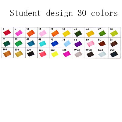 30/40/60/80 kleuren Art Markers Set Dual Head Alcohol Sketch Markers Pen Voor Manga Tekening markers Dsign Animatie Manga Trekken: Student design 30