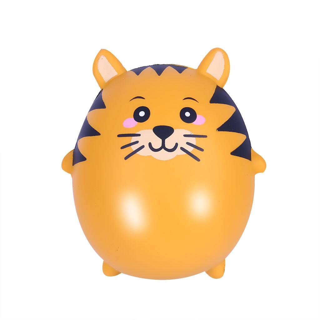 1 pc schattige kattenspeelgoed met langzaam rijzende roomgeur en stressverlichtende decompressiespeeltjes voor meisjes en jongens, kerst: F