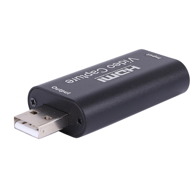 2X Audio Video Capture Kaarten Hdmi Naar Usb 2.0 1080P 4K Opnemen Via Dslr Camcorder Actie Cam