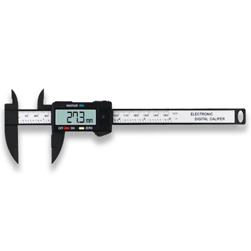 Vernier Caliper Micrometer Durable PVC Measuring Tool Caliper for Precision Measurements Working Stable K0AF