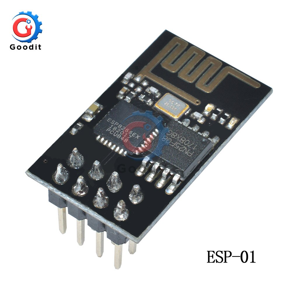 Controlador de adaptador de luz LED para Arduino, controlador inalámbrico con Wifi, ESP8266, ESP-01, WS2812B, 4, 16, 40, 64 LED, RGB, 5050: ESP-01