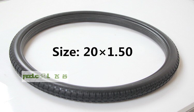 Pneu sólido para bicicleta 20*1.5, pneu dobrável para bicicleta, estrada, mtb, 20x1.5, antifacas, bmx, pneus para criança