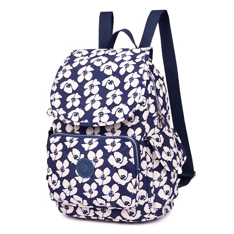 Kids Schooltas School Rugzak Tieners Meisjes Jongens Reistas Laptop Praktische Grote Capaciteit Mochila Feminina: 1 piece White Flower