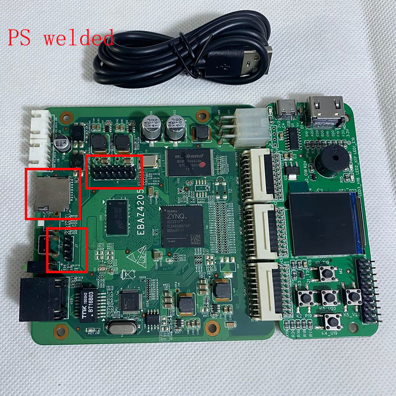 Xilinx XC7Z7010 Learning Board FPGA Learning ZYNQ Development Board EBAZ4205 PS PL Guarantee good condition and tested: plum