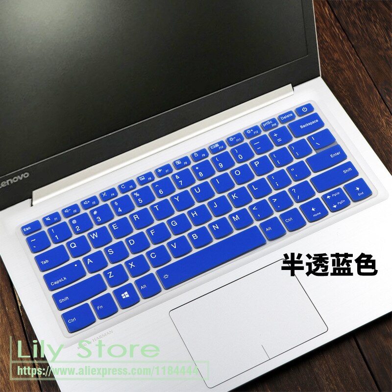 laptop Keyboard Cover Skin for Lenovo Ideapad 340s-14iwl 340s C340-14iwl C340 c340-14api c340-14iml S340-14iwl 14api 14 inch: blue