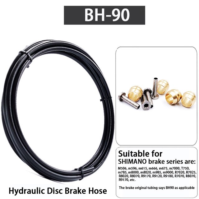 BH59 BH90 Sram Magura – tuyau de frein à disque hydraulique pour vtt, 2.5M, avec connecteur, ensemble Olive, pour mt200, m315, m395, m6000: BH-90