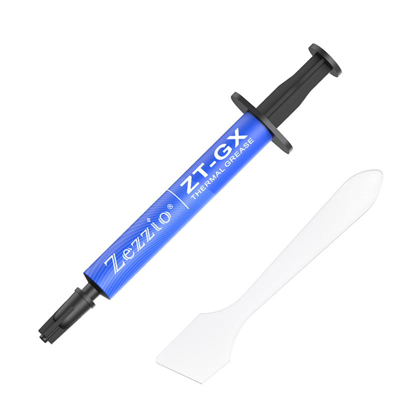 Zezzio ZT-GX 2g,6g,CPU,RTX 3090 3080 GPU Card Heat Dissipation Thermal Grease,14.3W/mk,Plaste Use On Notebook,Laptop Computer