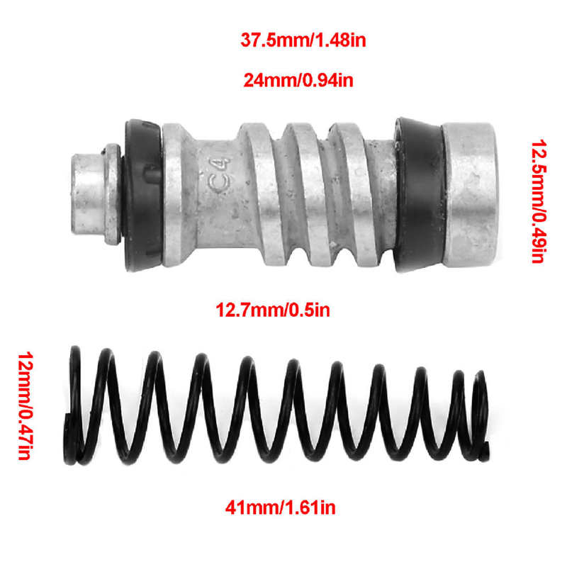 car accesories auto parts 12.7mm Motorcycle Brake Master Cylinder Repair Piston Kit with Gasket Spring Rods engine parts