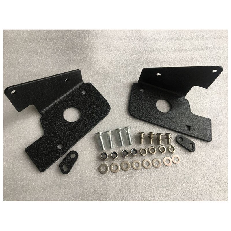 Car LED Fog Light Mounting Brackets Kit for 2007-13 Chevy 1500 & 2007-17 2500 3500