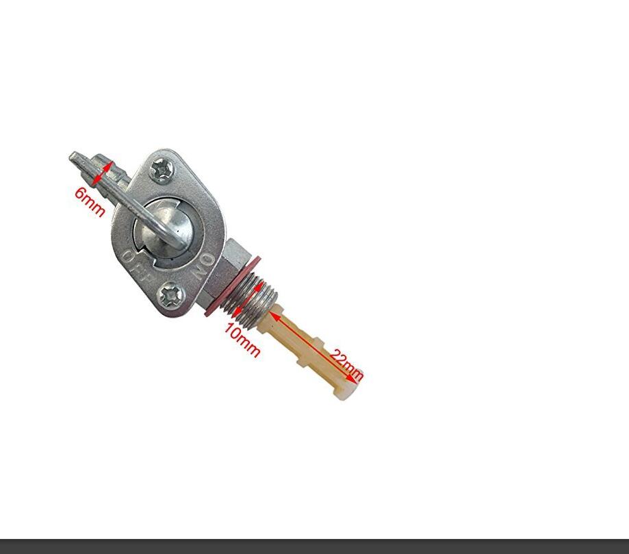 Gas Petrol Fuel Tank Switch Valve Petcock for 50cc 110cc 125cc ATV Pit Dirt Bikes PETCOCK SCOOTER MOTORCYCLE PARTS ON OFF SWITCH