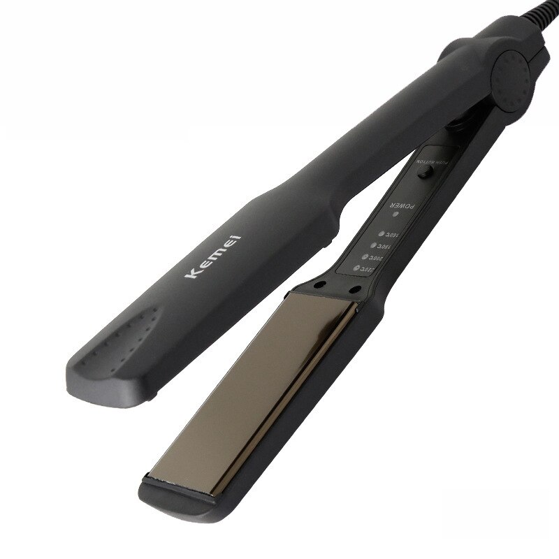 Fer à lisser électronique , Mini fer à cheveux Portable en céramique, fer à lisser les cheveux, outils de coiffure, 4 modes: LES USA