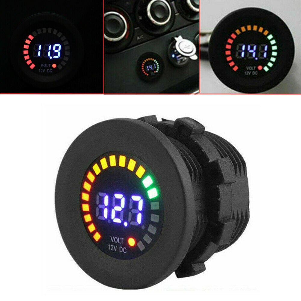 Meter Digital Voltmeter Parts Replacement Universal Voltage Waterproof