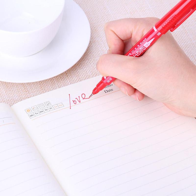 Permanent Marker Pen DIY Painting Oily Pen Kids Learning Stationery Quick-Drying Permanent Painting Marker Pen DIY Oily Pen