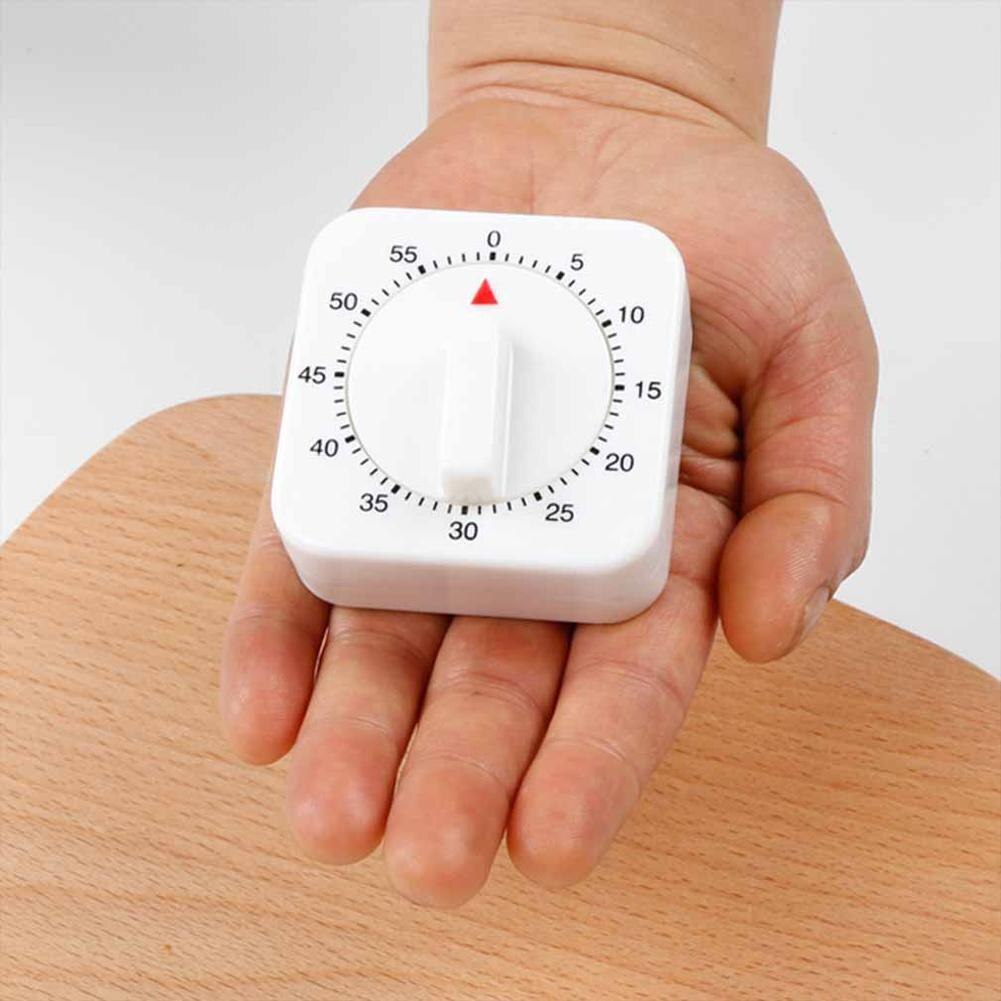 Kitchen Timer 60 Minutes Mechanical Timer Reminder Cook Plastic Alarm White Tools Kitchen Timer Kitchen Kitchen Tool