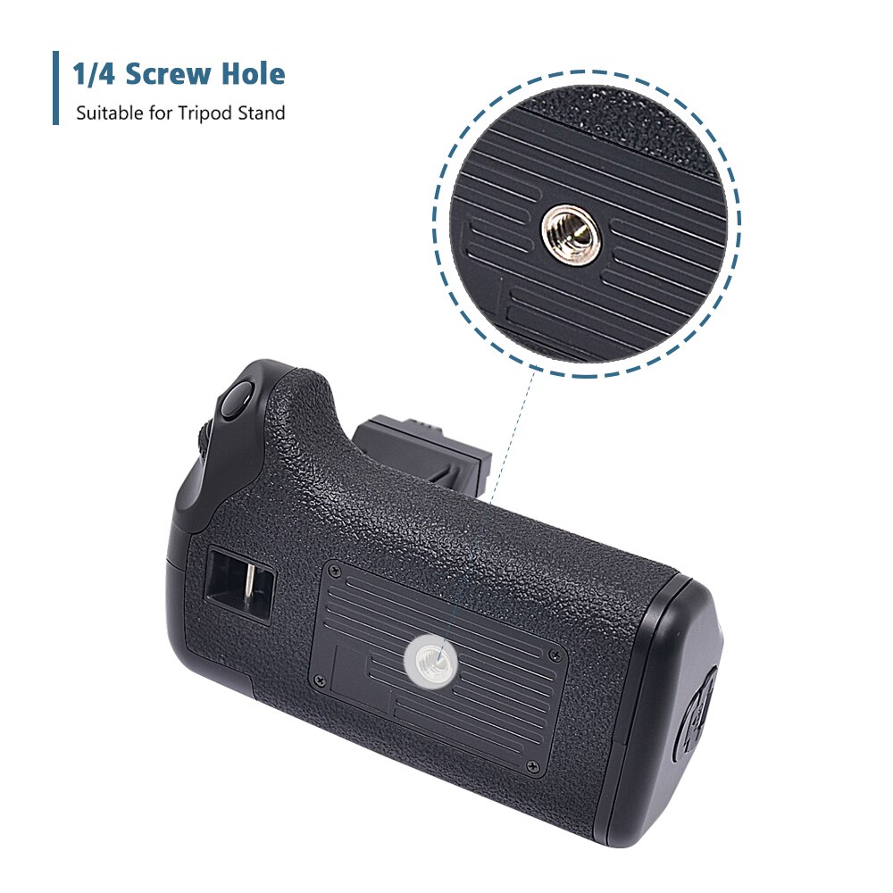 Mcoplus BG-450D Verticale Batterij Grip Houder Voor Canon Eos 450D 500D 1000D/Eos Rebel Xsi T1i Xs Camera Als BG-E5