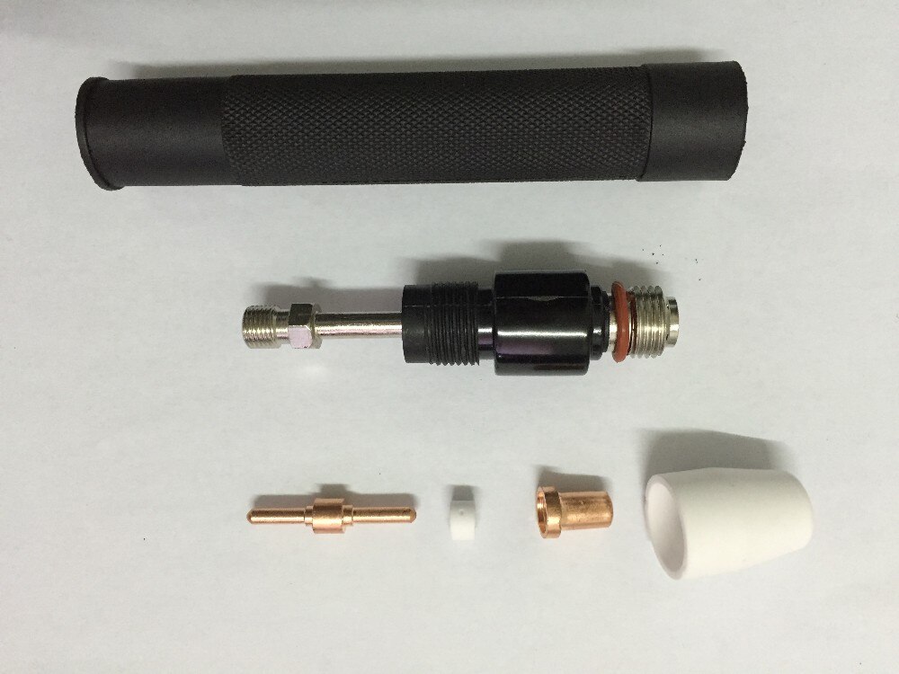 RIVERWELD L-TEC PT-31 JG-40 WSD-LG40 Plasma-elektrode 18205L Tips Mondstuk 18866L Shroud Shield Cup 18204 Kit Fit CUT 50D 50 40 Plasmasnijder 30 stuks