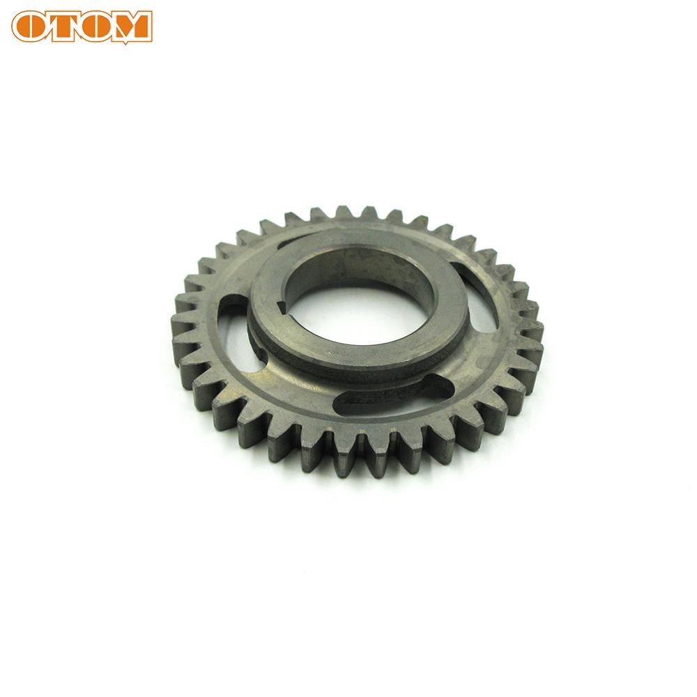 Otom motorsykkel tilbehør balanseaksel hovedgir metall drivtenner for zongshen kayo  k6 bse xmotos  zs250gy-3 4 ventiler deler