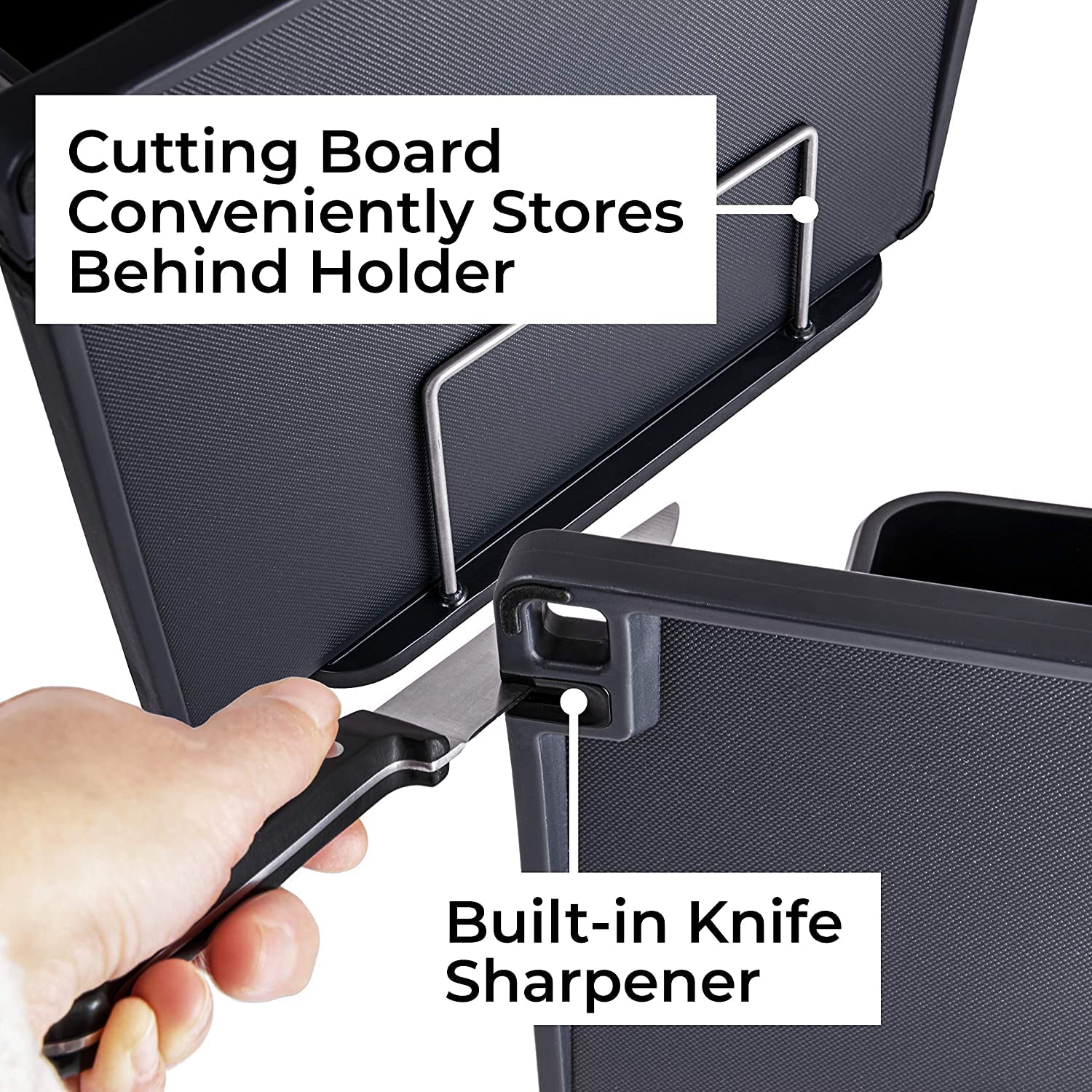 Rack Cutlery Organizer Tube Spoon Storage Box Knife Stand Block for Kitchen Cooking Tools Storage Chopstick Cage Tableware Drain