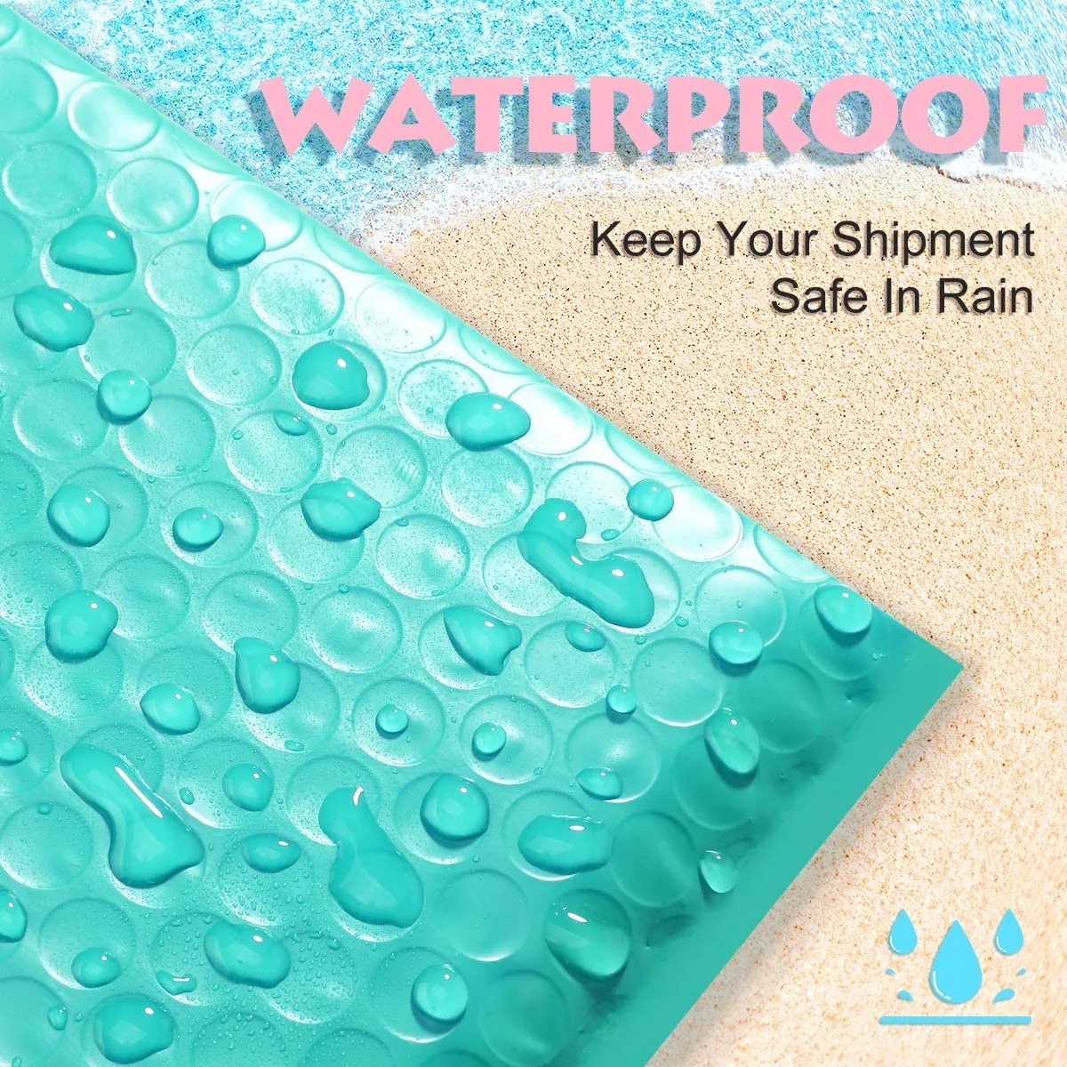 100 bubble mailers for small businesses, shipping bags for bubble wrap, courier envelopes, delivery packages, shipping bags