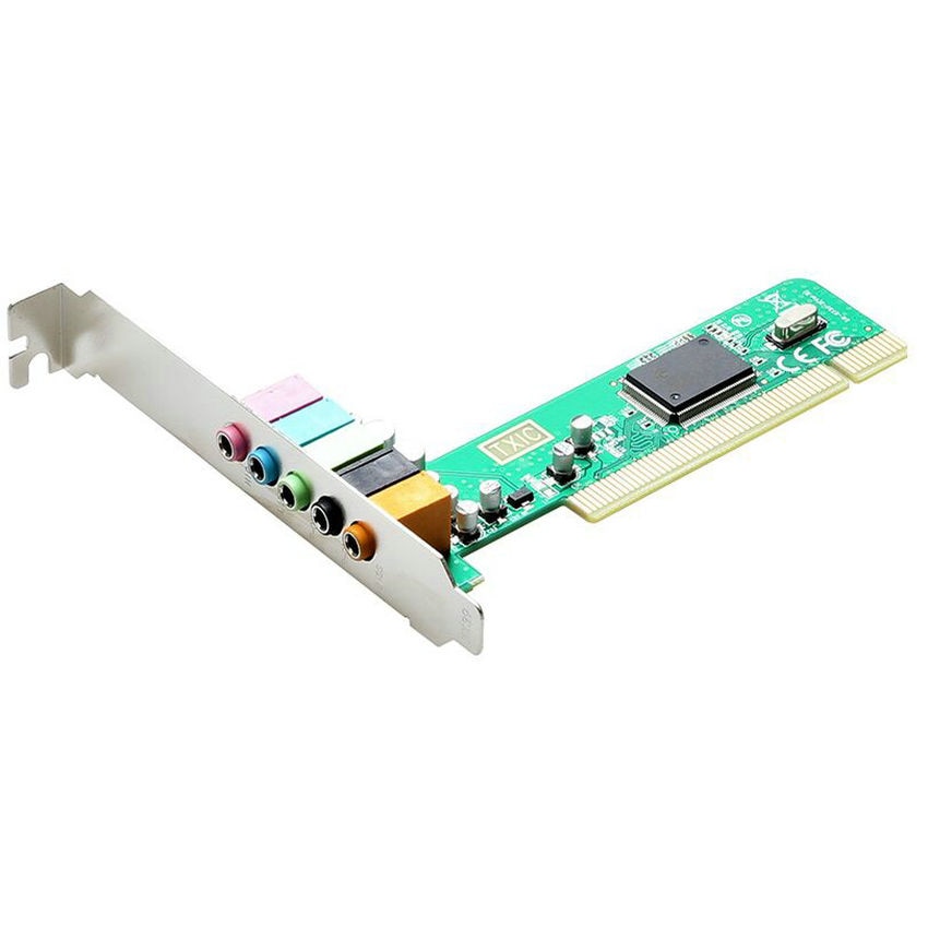 Pci / pcie sound card encoding 6 audio sound card CMI8738 computer soundbar 5.1 stereo computer Soundcard