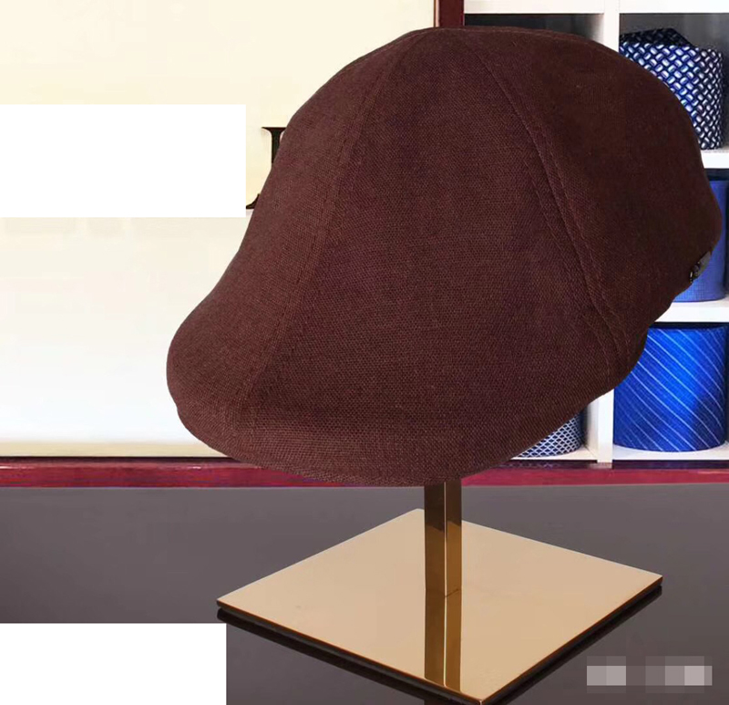 Milliardærhatt lokk menns vår sommer tynn pustende uformell komfort britisk gentlman