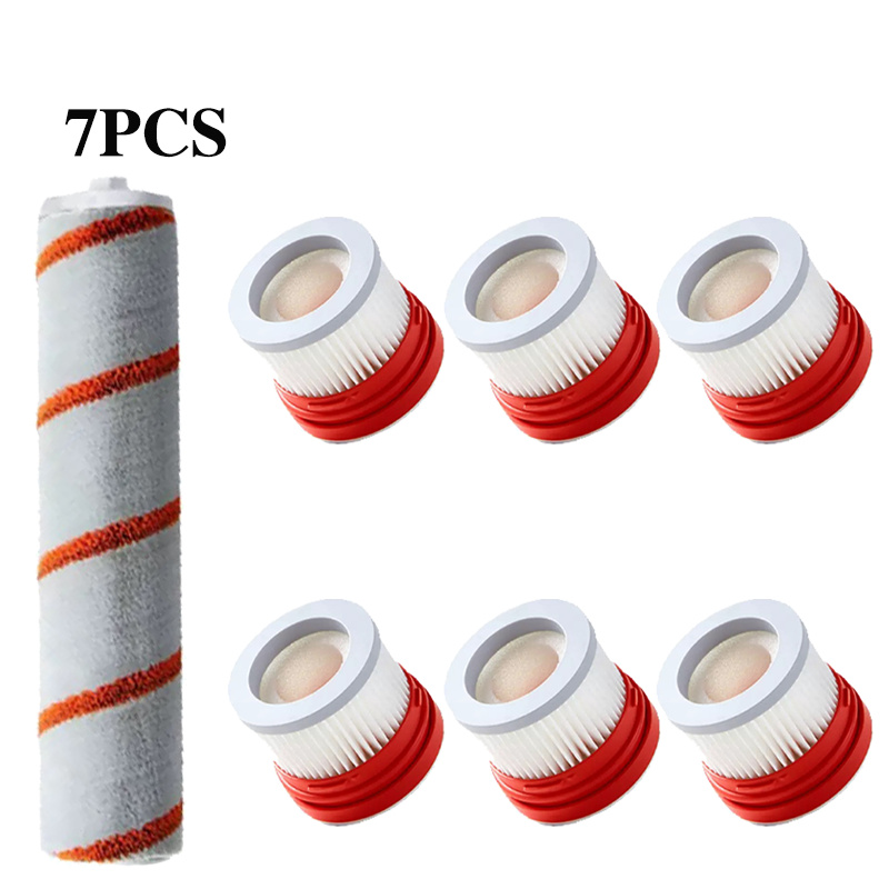 per Xiaomi Dreame V8 V9 V9B V9P XR V10 V11 Aspirapolvere portatile senza fili Spazzola principale Accessori filtro HEPA: Arancia