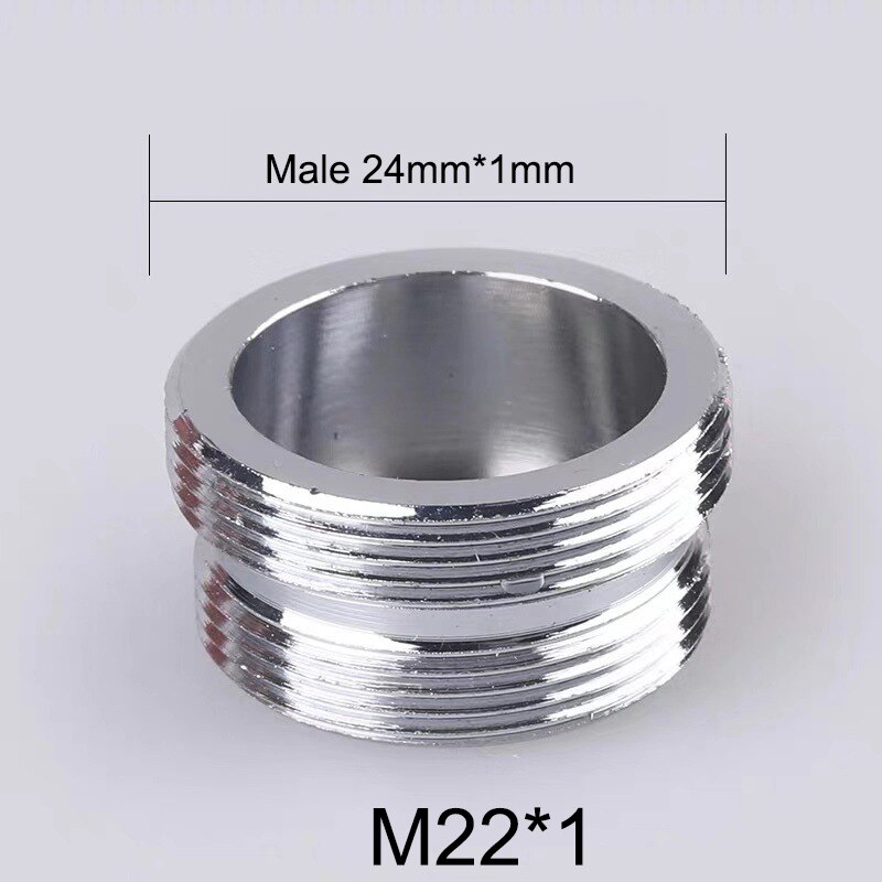 Koper Vernikkeld M22 Reducer Kraan Adapter 16 18 20 22 24 26 28 30mm Mannelijke Vrouwelijke Keuken Badkamer messing Water Tape Joint: Licht Groen